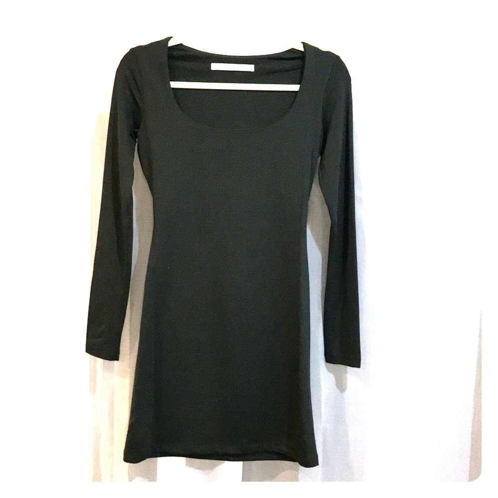 New Susana Monaco deep green cocktail dress